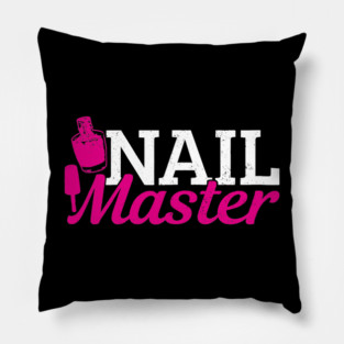 Nail Master Manicure Fingernails Nail Designer Polish Pillow