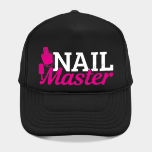 Nail Master Manicure Fingernails Nail Designer Polish Hat