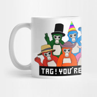 Gorilla Tag Gang Fan Art Gamer Gifts Mug