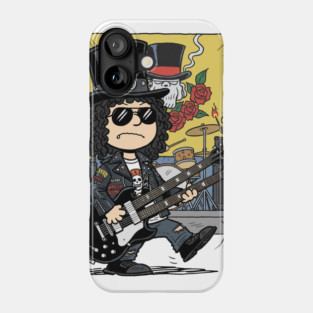 Charlie Brown Metalhead Phone Case
