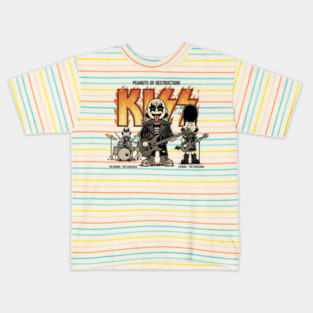 Charlie Brown Metalhead Kids T-Shirt