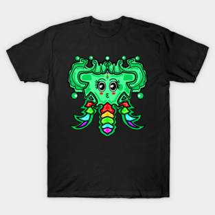 CandyBloom Creature 🌈💖 Cute Fantasy Edition Mint Green T-Shirt