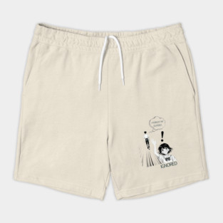 I forgot my glasses funny anime design Shorts