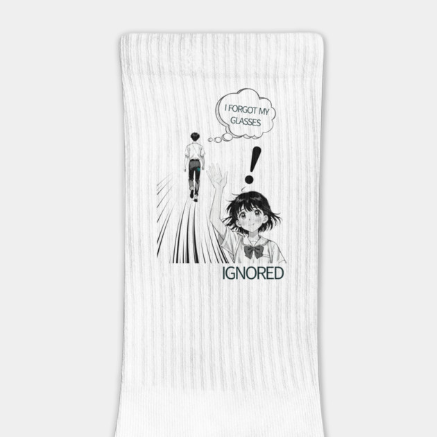 I forgot my glasses funny anime design by bryan's Store 3