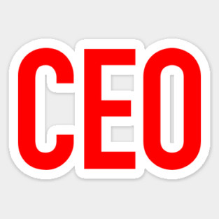 CEO, Red Sticker