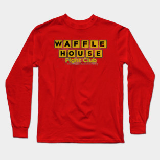 3 am in Atlanta - Waffle House Fist Fight Vintage & Distressed Long Sleeve T-Shirt