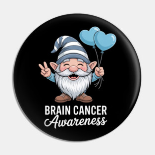 Brain Cancer Awareness Pin