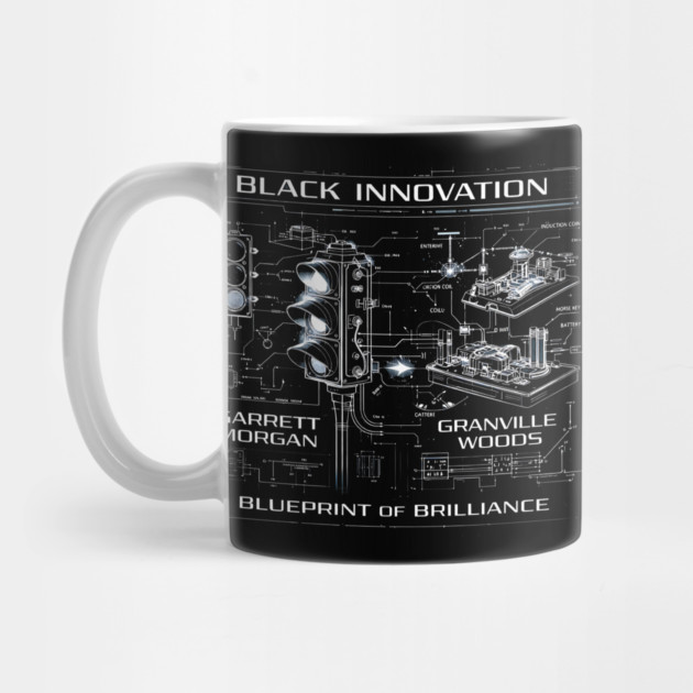 Black Innovation Blueprint – Garrett Morgan & Granville Woods by UrbanLifeApparel