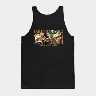 Harlem Renaissance – Rhythm, Soul & Intellect Jazz Art Tank Top