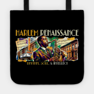 Harlem Renaissance – Rhythm, Soul & Intellect Jazz Art Tote