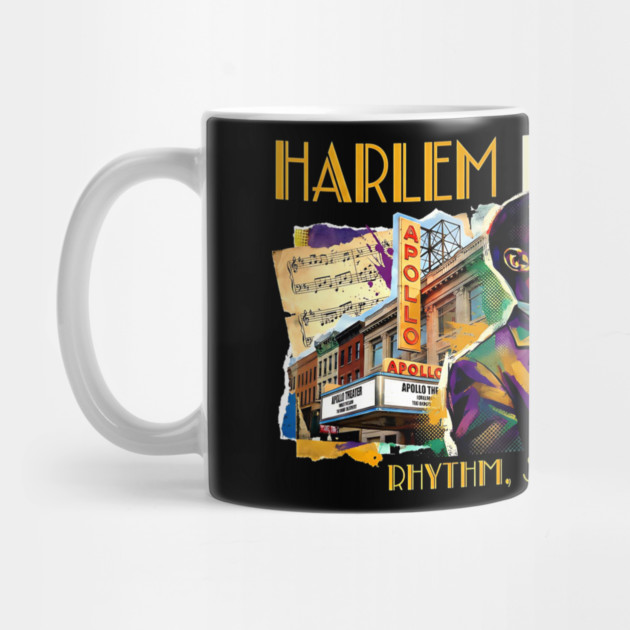 Harlem Renaissance – Rhythm, Soul & Intellect Jazz Art by UrbanLifeApparel