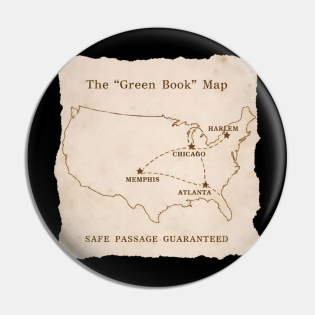 The Green Book Map – Safe Passage Guaranteed History Pin by UrbanLifeApparel