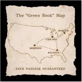 The Green Book Map – Safe Passage Guaranteed History Posters and Art
