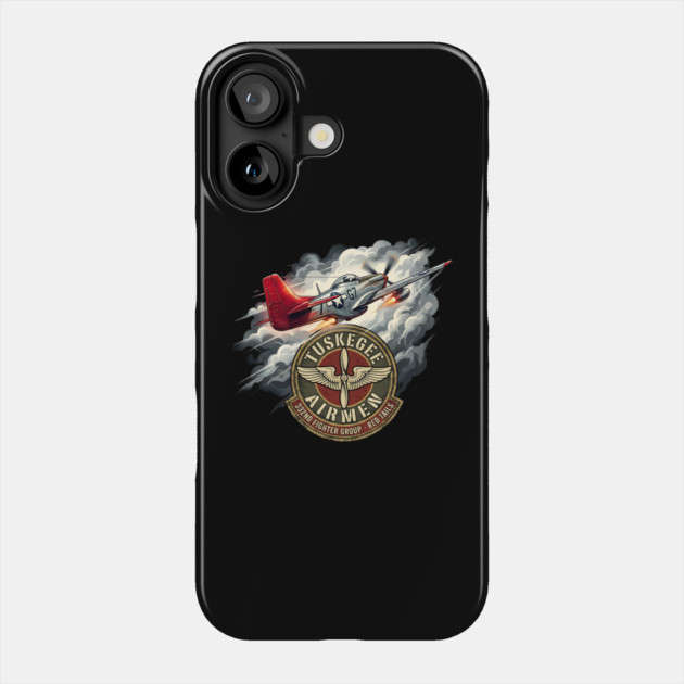 Tuskegee Airmen – Red Tails 332nd Fighter Group Tribute Phone Case by UrbanLifeApparel