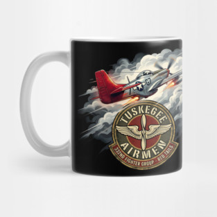 Tuskegee Airmen – Red Tails 332nd Fighter Group Tribute Mug