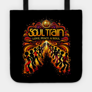 Soul Train – Love, Peace, & Soul 70s Disco Tribute Tote