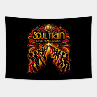 Soul Train – Love, Peace, & Soul 70s Disco Tribute Tapestry