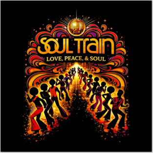 Soul Train – Love, Peace, & Soul 70s Disco Tribute Posters and Art