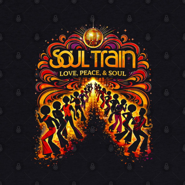 Soul Train – Love, Peace, & Soul 70s Disco Tribute by UrbanLifeApparel
