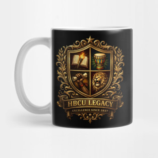 HBCU Legacy Crest – Excellence Since 1837 Mug