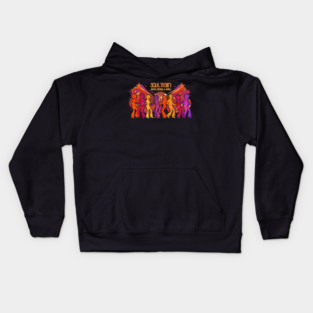 Soul Train – Love, Peace, & Soul Tribute Kids Hoodie