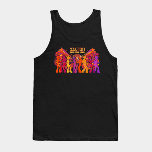 Soul Train – Love, Peace, & Soul Tribute Tank Top by UrbanLifeApparel