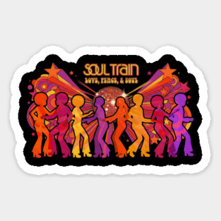 Soul Train – Love, Peace, & Soul Tribute Magnet