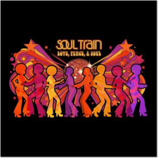 Soul Train – Love, Peace, & Soul Tribute Posters and Art