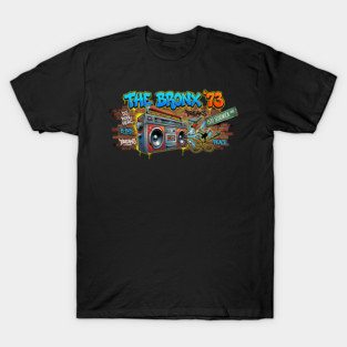 The Birth of Hip Hop – The Bronx ’73 & 1520 Sedgwick Ave T-Shirt