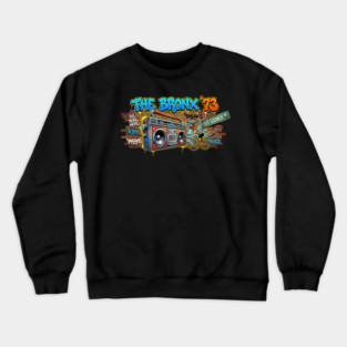 The Birth of Hip Hop – The Bronx ’73 & 1520 Sedgwick Ave Crewneck Sweatshirt