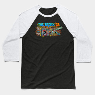 The Birth of Hip Hop – The Bronx ’73 & 1520 Sedgwick Ave Baseball T-Shirt