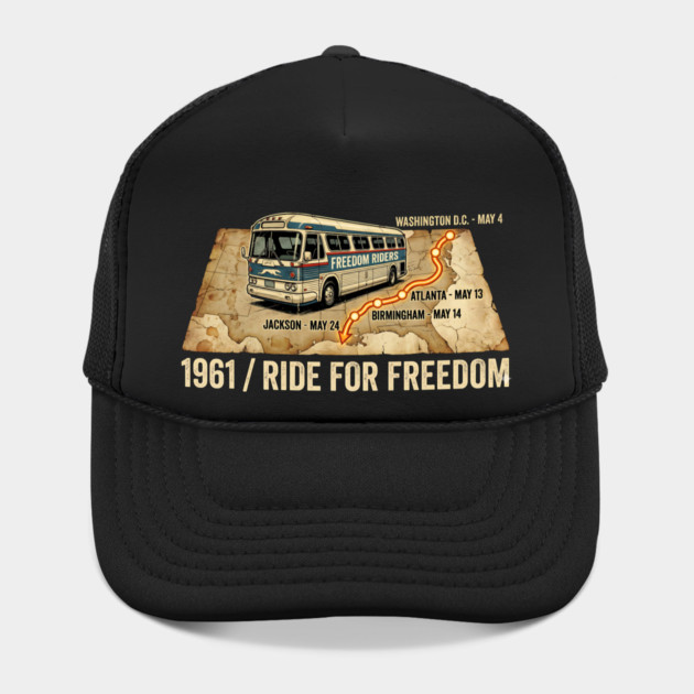 1961 Freedom Riders – Ride For Freedom Civil Rights Bus by UrbanLifeApparel