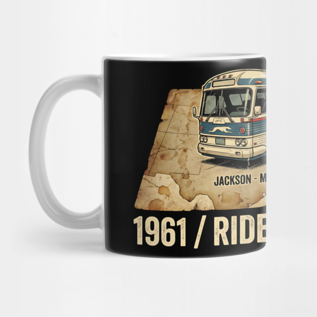 1961 Freedom Riders – Ride For Freedom Civil Rights Bus by UrbanLifeApparel