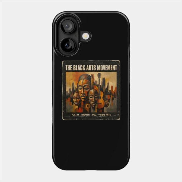 The Black Arts Movement – Poetry, Jazz & Visual Arts Tribute Phone Case by UrbanLifeApparel