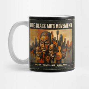 The Black Arts Movement – Poetry, Jazz & Visual Arts Tribute Mug