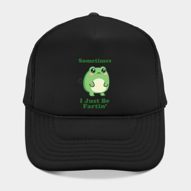 Sometimes I Be Fartin Funny Cute Frog Fart Meme by logiamerch
