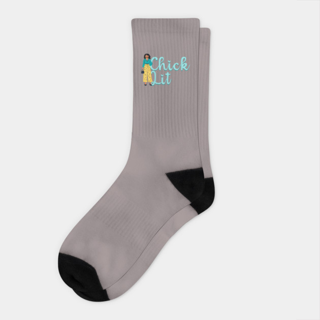 Chick Lit Genre Lovers Socks by H. R. Sinclair