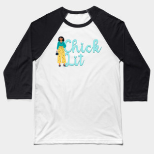 Chick Lit Genre Lovers Baseball T-Shirt
