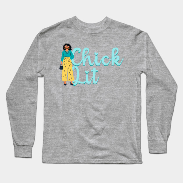 Chick Lit Genre Lovers Long Sleeve T-Shirt by H. R. Sinclair