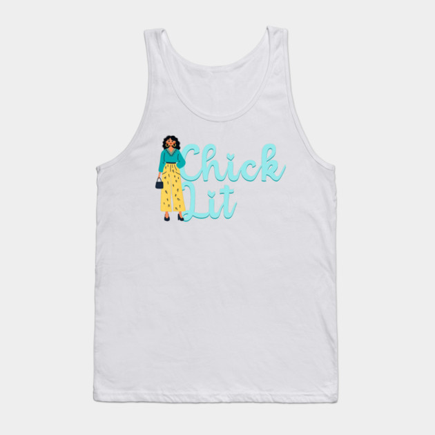 Chick Lit Genre Lovers Tank Top by H. R. Sinclair