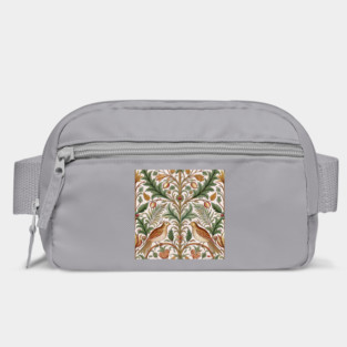 Vintage Birds and Foliage Pattern – Arts and Crafts Inspired  Design Bag
