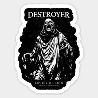 DESTROYER Sticker