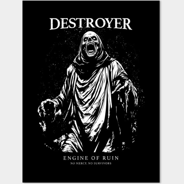 DESTROYER Wall Art by artslaves
