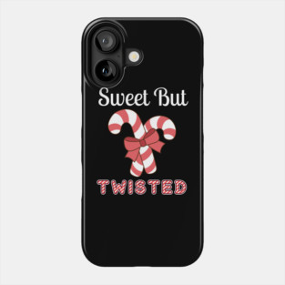 Sweet But Twisted Candy Cane Phone Case