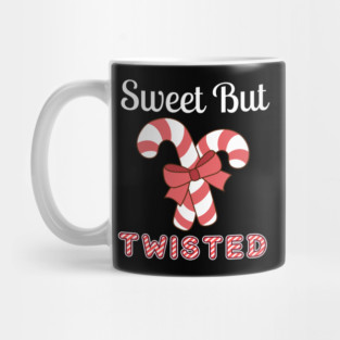 Sweet But Twisted Candy Cane Mug