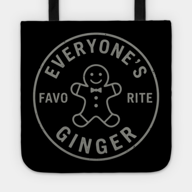 Everyone's Favorite Ginger Funny Christmas Tote by ArtistTee ⭐⭐⭐⭐⭐