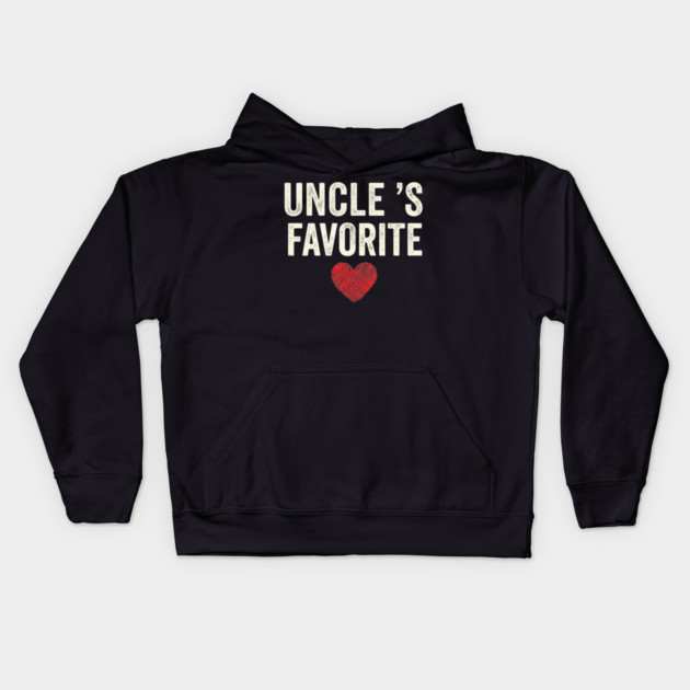 Uncle's Favorite Kids Hoodie by ArtistTee ⭐⭐⭐⭐⭐