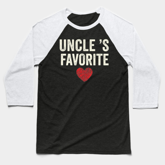 Uncle's Favorite Baseball T-Shirt by ArtistTee ⭐⭐⭐⭐⭐