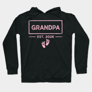 Grandpa Est. 2026 Expecting Father Hoodie