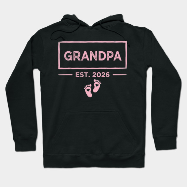 Grandpa Est. 2026 Expecting Father Hoodie by ArtistTee ⭐⭐⭐⭐⭐